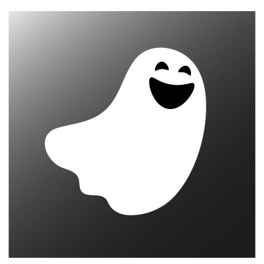 Cadılar Bayramı hayaletli karikatür hayalet çizimi.