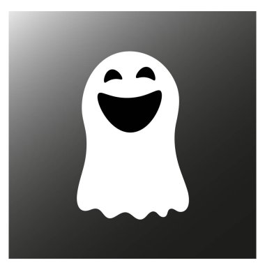 Cadılar Bayramı hayaletli karikatür hayalet çizimi.