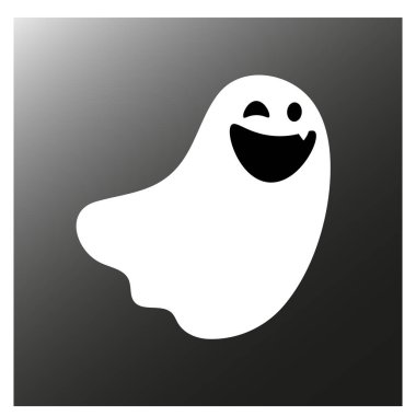 Cadılar Bayramı hayaletli karikatür hayalet çizimi.