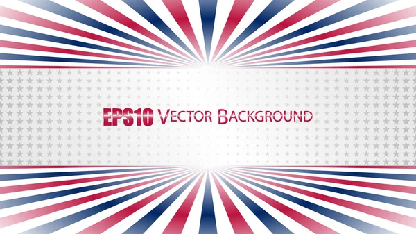 Eps10 Vector Background Based American Flag Put Your Text Perfect — Stock Vector