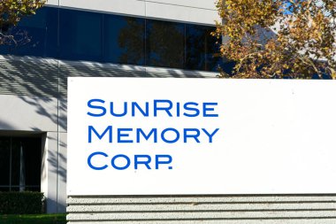 Yarı iletkenler şirketi Fremont, Kaliforniya, ABD 'de SunRise Memory Corp.