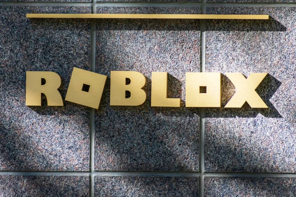 Roblox Signpost Headquarters Entrance Roblox Online Stockfoto 1855916221