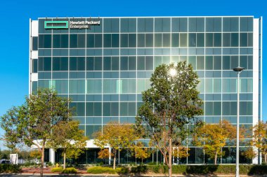 Hewlett Packard Girişim Bilgi Teknolojisi Şirketi 'nin Silikon Vadisi - San Jose, Kaliforniya, ABD - 2020
