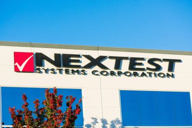 Nextest işareti, logo, Nextest Systems Corporation (Nextest Systems Corporation), San Jose, Kaliforniya, ABD - 2020