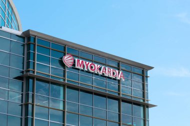 Bir klinik sahne biyofarmasötik şirketi olan Brisbane, California, ABD - 2020