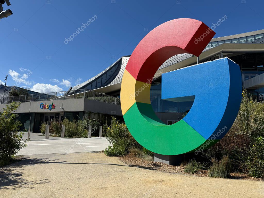 Exterior view of Google Bay View campus -Mountain View, California, USA - October 11, 2025