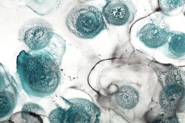 Grimsi çizgilerdeki yeşil noktaların arkaplanı