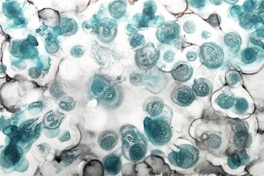 Grimsi çizgilerdeki yeşil noktaların arkaplanı