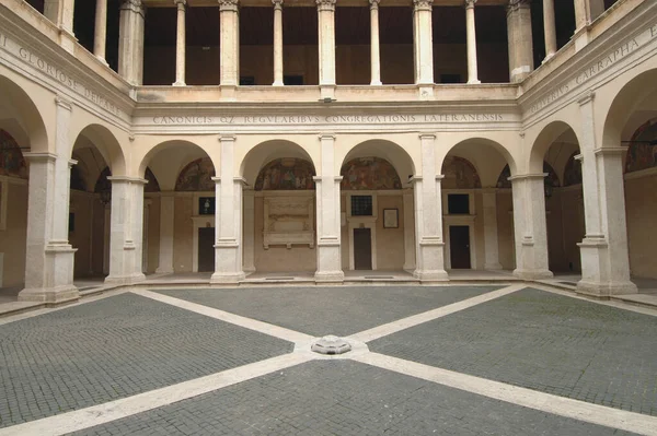 Chiostro Del Bramante Mimořádným Příkladem Renesanční Architektury Donata Bramanteho 1444 — Stock fotografie