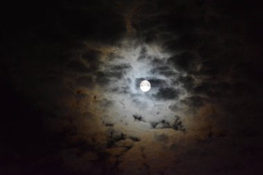 Ay, her medeniyet için bir efsane olmuştur. Bulutların arkasında daha da büyülü, gizemli, esrarengiz bir hal alır. Ayı gözlemlemek her zaman büyüleyicidir.