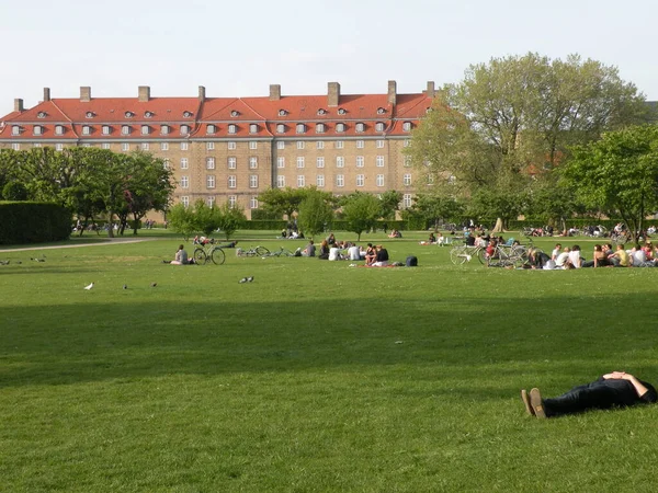 Copenhague Est Célèbre Pour Beauté Ses Parcs Beauté Ses Vues — Photo