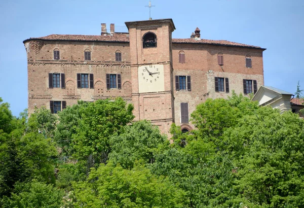 Paese Trova Vicino Torino Sulle Colline Luogo Pace Storia Con — Foto Stock