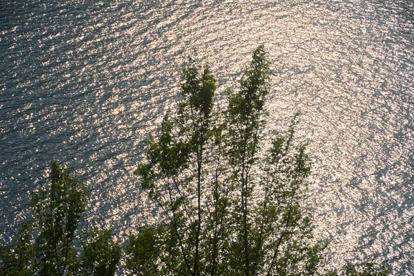 Monte Isola Montisola Het Grootste Hoogste Meereiland Van Europa Het — Stockfoto