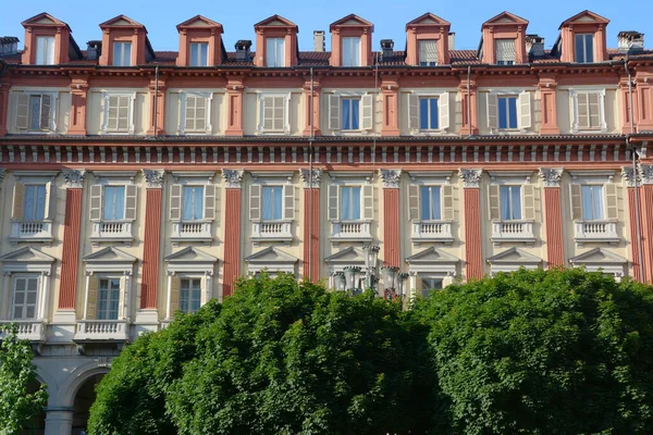 Piazza Statuto Est Une Des Places Les Importantes Turin Époque — Photo