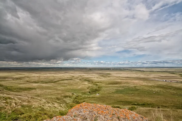 Stormy Sky at Head-smashed-in — Stock Photo, Image