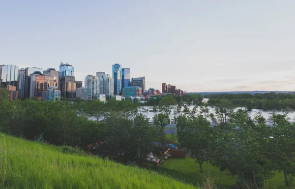 Flooded Calgary — Stock Photo, Image