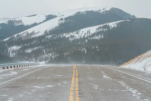 Winter on the Highwood Pass — Stock Photo, Image