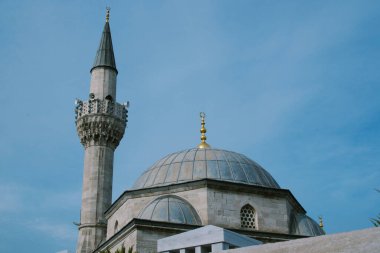 İstanbul 'daki Mavi Cami veya Sultanahmet Camii. 6 Şubat. 2019.