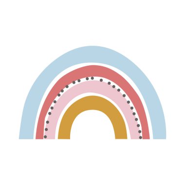 Suluboya el boyası güzel gökkuşağı boyası. wtite arkaplan üzerinde izole.