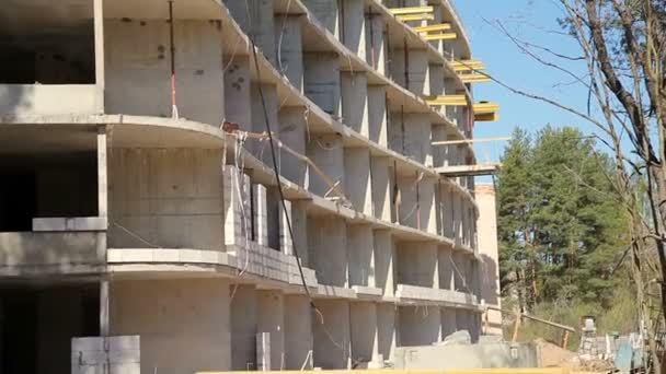 Bâtiment en construction — Video