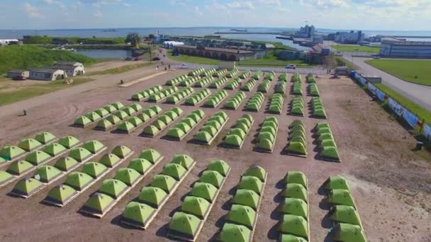 Tente de camping dans le camping — Video