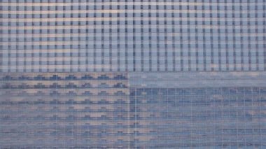 Havadan gün batımı görünümü tarım seracılık