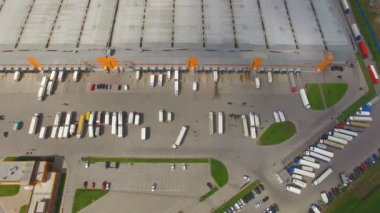 Dağıtım hub havadan görünümü