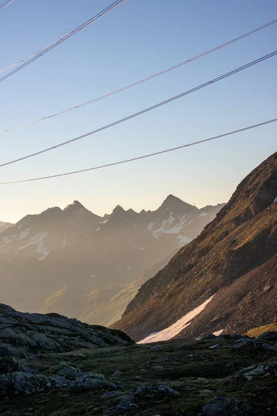 Sunrise Swiss Alps Switzerland — Stock Photo, Image