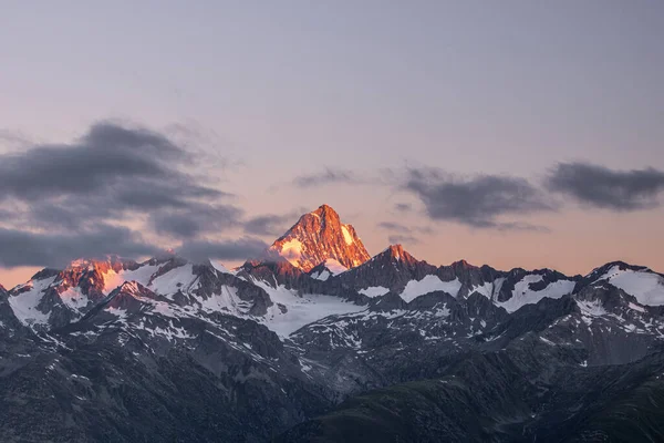 Sunrise Swiss Alps Switzerland Royalty Free Stock Images