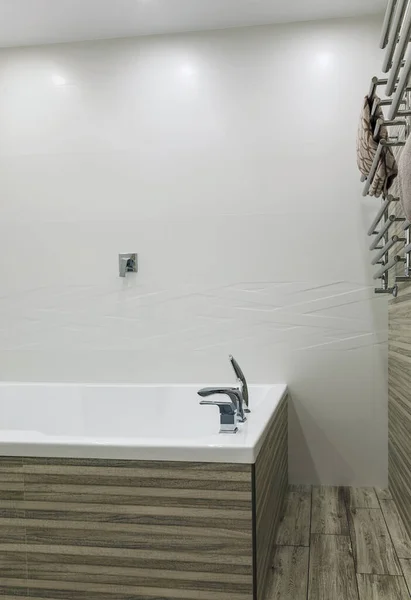 Koupelna Moderním Minimalismu Desing Stylu — Stock fotografie