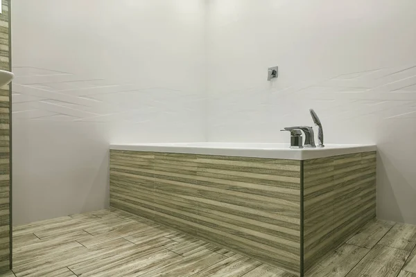 Koupelna Moderním Minimalismu Desing Stylu — Stock fotografie
