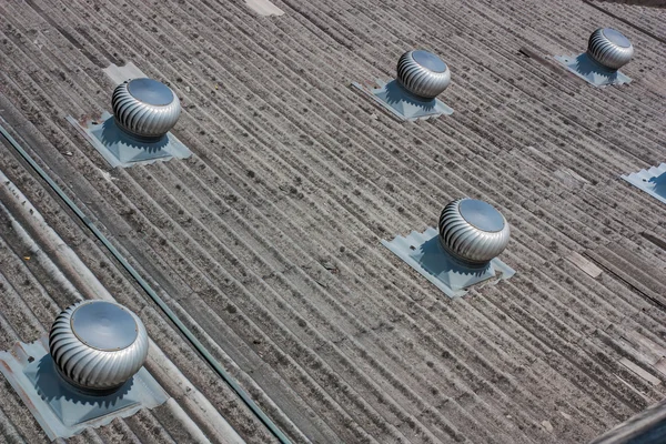 Çatıda havalandırma ısıtıcı.