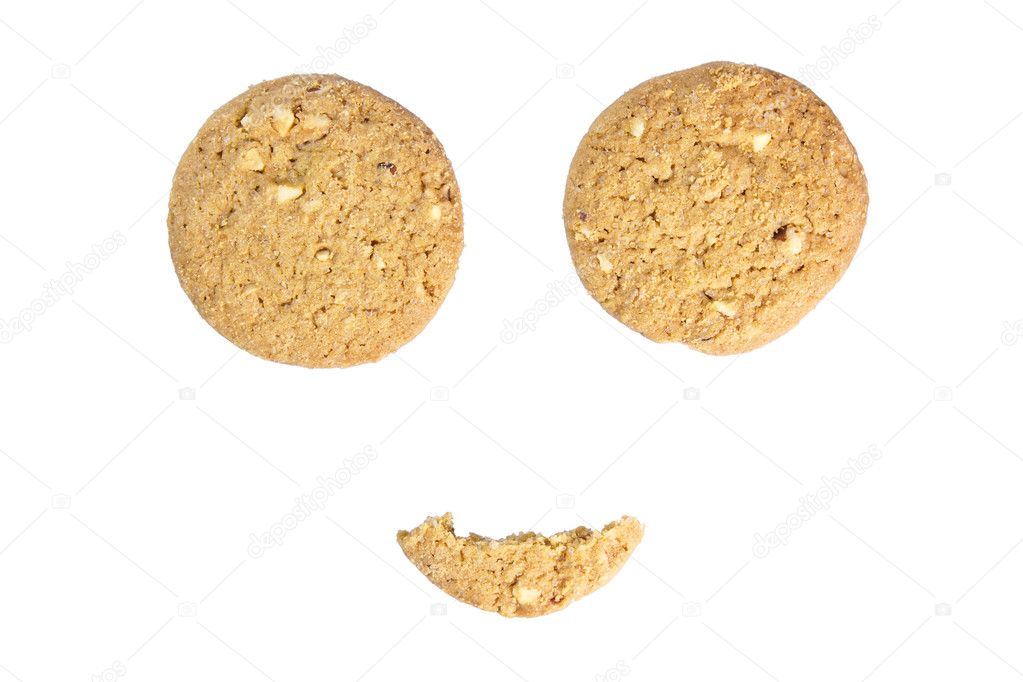 Smiley cookies.