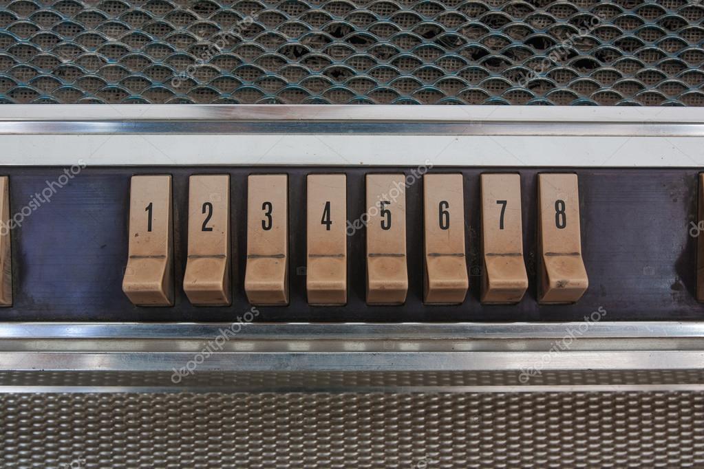 Juke box have dust and stain, Retro background. Stock Photo by ©sibadanpics 80057868