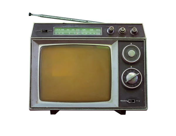 Oude tv en radio. — Stockfoto