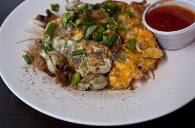 Kızarmış istiridye.