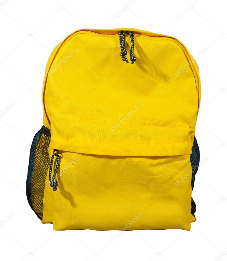yellow backpacks for school