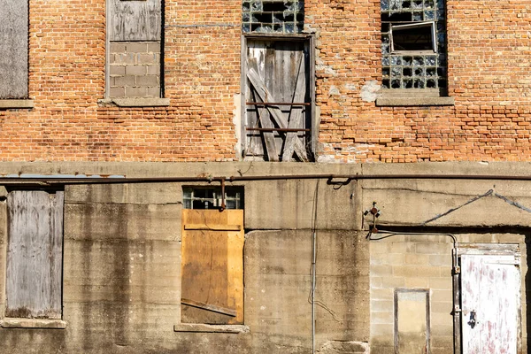 Zona Industrial Abandonada Abandonada Amboy Illinois —  Fotos de Stock