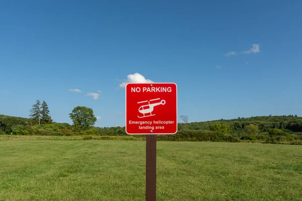 Žádné Nouzové Přistávací Plochy Pro Vrtulníky Baraboo Wisconsin Usa — Stock fotografie