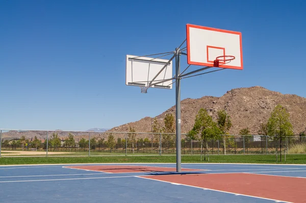 Basketball court Stock Picture