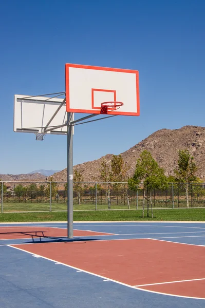 Basketball court Royalty Free Stock Photos