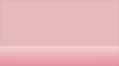 Pembe arka planda küçük ve büyük dairelerin soyut yaratıcı tasarımı