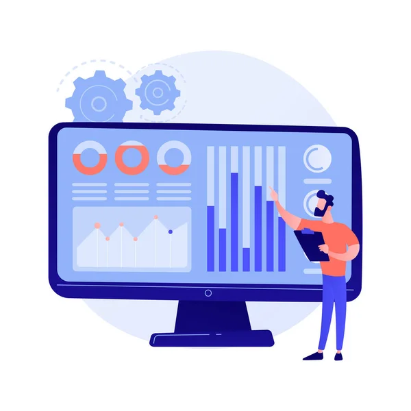 Datové Centrum Sociálních Médií Statistiky Smm Výzkum Digitálního Marketingu Analýza — Stock fotografie