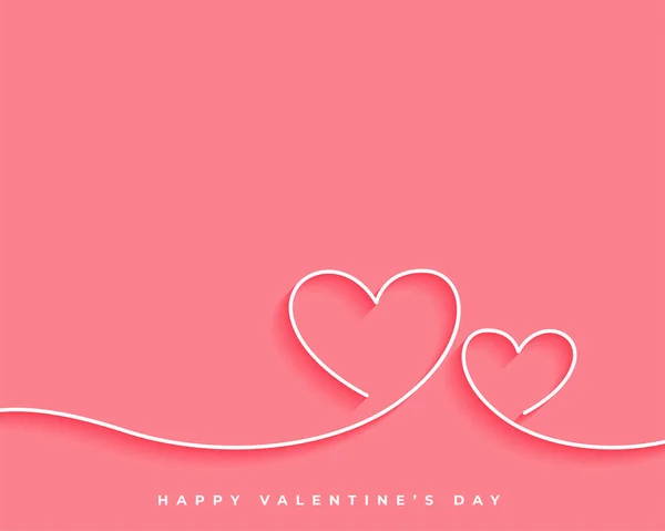 Szczęśliwy Walentynki Piękne Życzenia Uroczystości Powitanie Plakat Projekt Baner — Zdjęcie stockowe