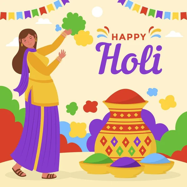 Mutlu Holi Renk Festivali Dilekleri, Selamlar