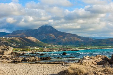 Falasarne, Yunanistan, Girit sahillerinde dalgalar