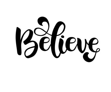 inancın harfleri, vektör illüstrasyonu