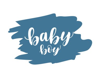 Bebek çocuk harfleri, vektör illüstrasyonu 