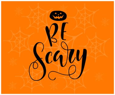 Korkunç vektör illüstrasyonu