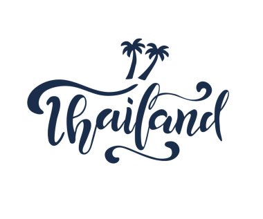  Tayland simge vektör illüstrasyonu 
